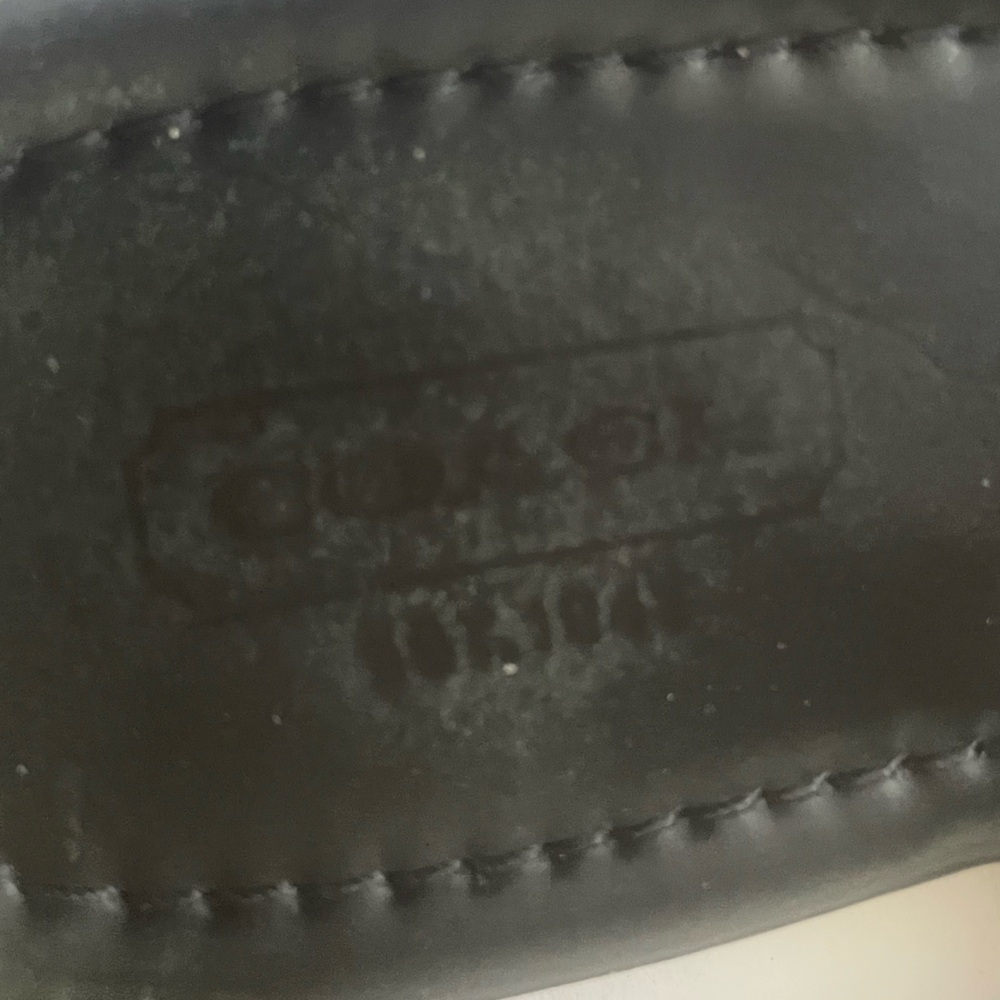 Coach Black Sandals with Silver Accents - Picture 6 of 8